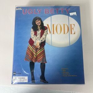 Ugly Betty Costume Accessories NEW Wig,Glasses, Necklace, Teeth